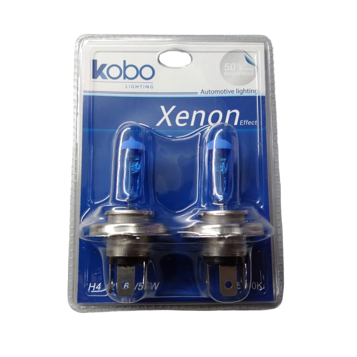 Kit De Lamparas Halógena Blue Visión H4 12v 60-55w