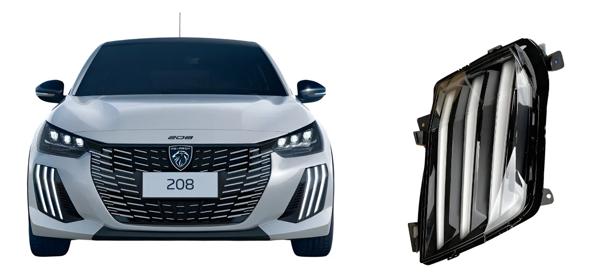 FARO CAMINERO DRL PEU 208 II 2024- IZQ (GARRA)