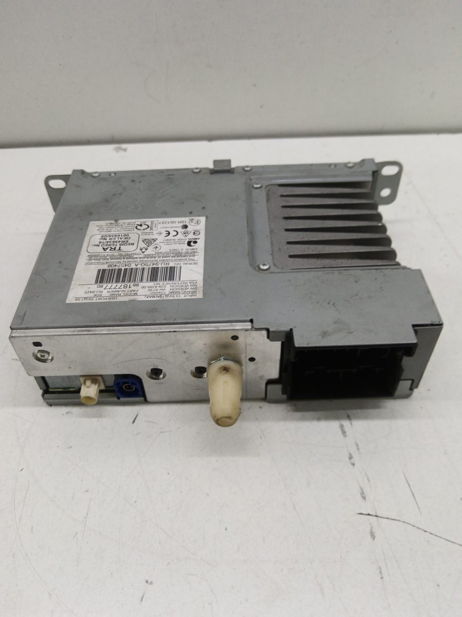 Sistema Audio / Radio Cd Citroën C3 2016-2023 Comercial 1.5L 75kW 9818777780