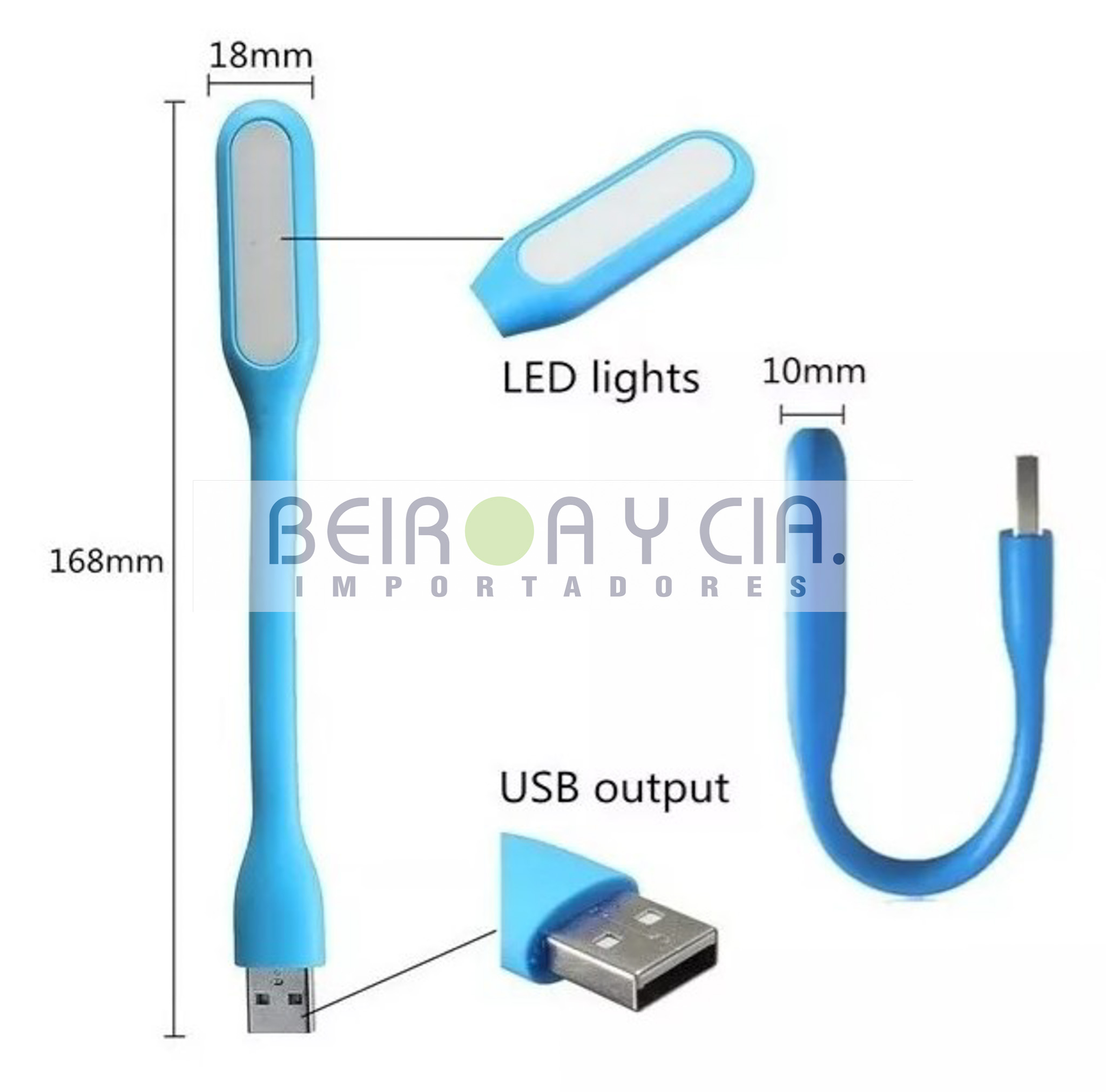 LUZ LECTURA/MAPA USB