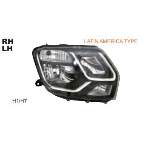 SEMIOPTICA RENAULT DER. DUSTER 2015...2019 OROCH 2016...OROCH 22....H7/H1 R7000451. (260100576R)
