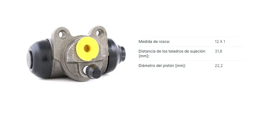 CILINDRO FRENO TRA CITROEN-PEUGEOT (7/8″)