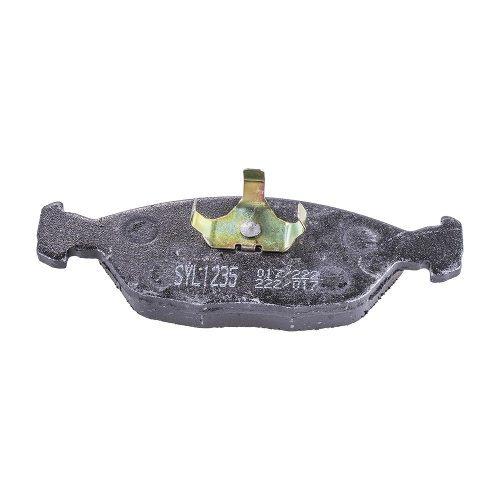 JGO. PASTILLAS FRENO VW SANTANA GRANDE FORD VERSALLES SIST. TEVES 156X54X17MM (23120)