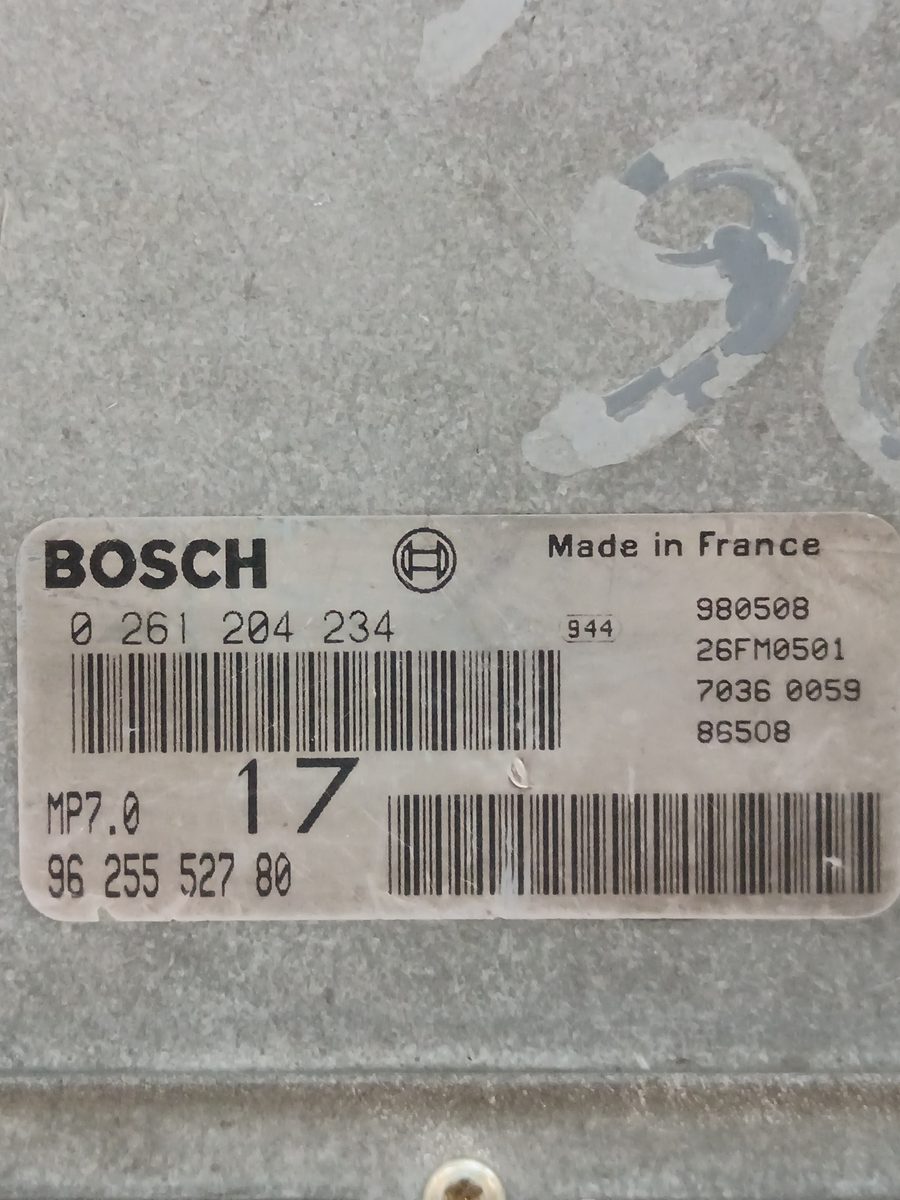 Centralita Motor Uce Peugeot 406 Berlina (S1/S2) 1995-2005 3.0 V6 24V CAT 0261204234