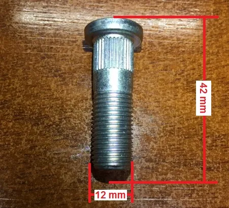 Tornillo de rueda