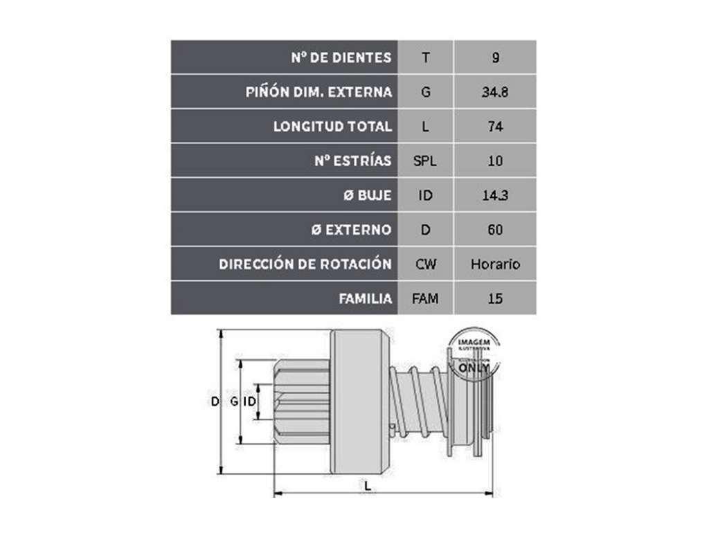 BENDIX BOSCH AL ROMEO 9D. 10E