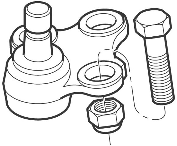 ROTULA INFERIOR IZQUIERDA VW GOLF 4/BORA/BEETLE/AUDI A3