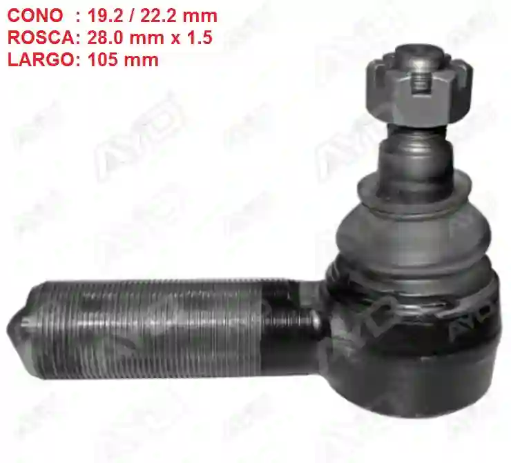 PUNTERO 28 x19 x22 DER VW