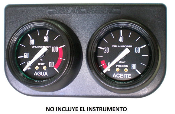TABLERO EN TERMO PLASTICO TEXTURADO DE 2 BOCAS-DIAMETRO:52MM
