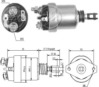 AUTOMATICO ZM 567 TIPO BOSCH C/PLATINA
