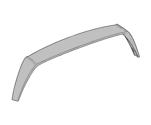 SPOILER TRASERO TECHO (HATCH 5P LTZ)