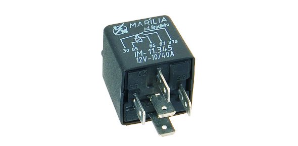 RELAY MARILIA 11345 INVERSOR 12 VOLT 10/40 AMP
