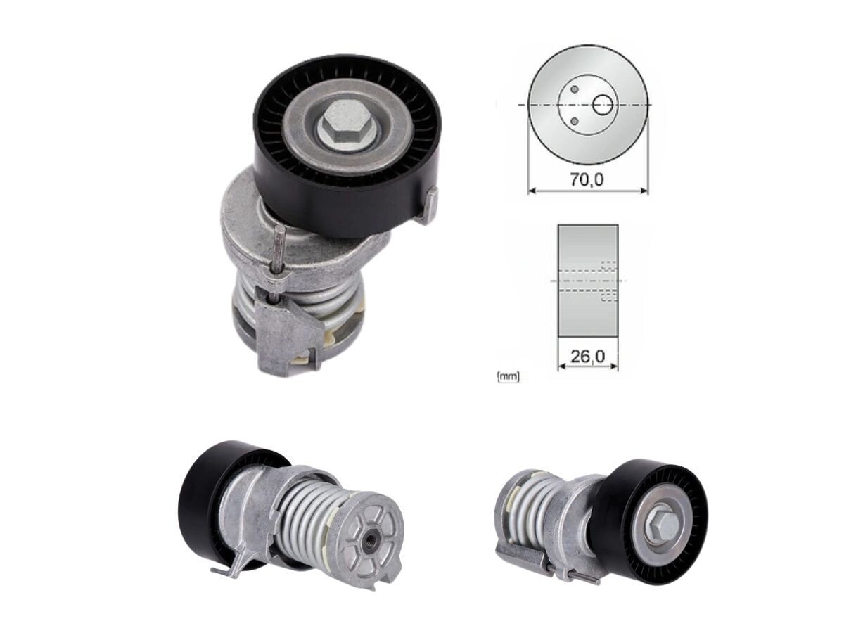 Tensor De La Correa Seat Cordoba Volks Cross Fox/Caddy Ii/Fox/Suran/Polo 95-25