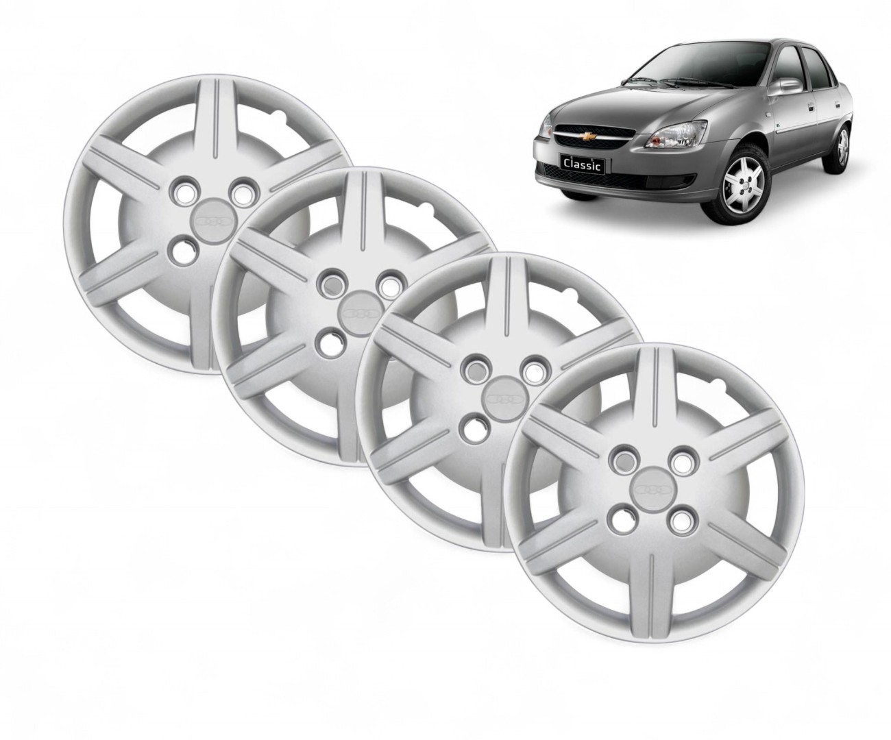 KIT TAZAS RODADO 13 CORSA CLASSIC