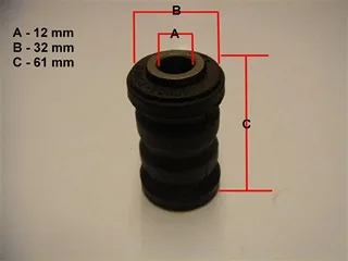 BUJE BASTIDOR INF TOYOTA COROLLA 86 (CHICO)