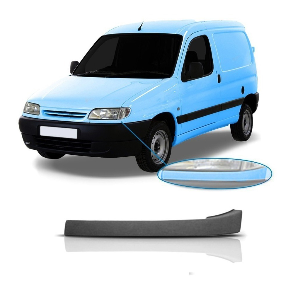 Peugeot Partner Citroen Berlingo Moldura Bigote Izquierdo