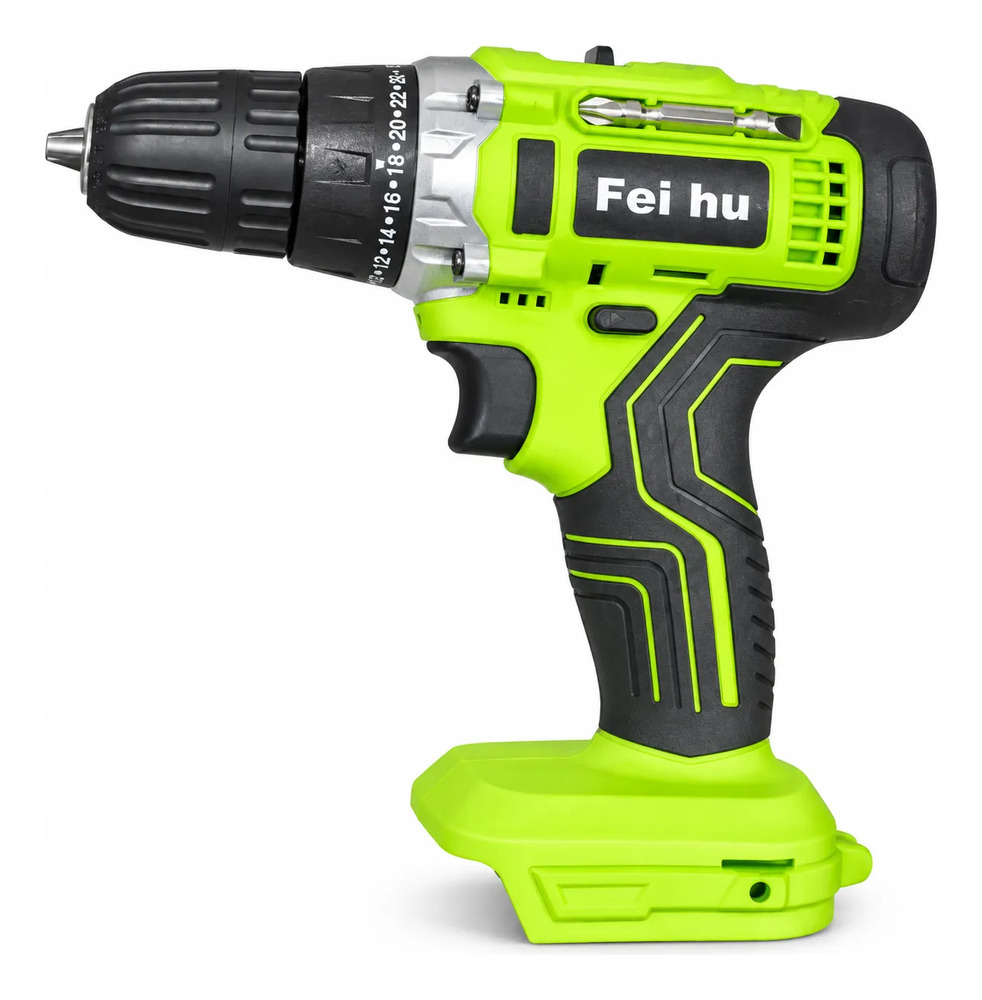 Taladro Atornillador Percutor Inalámbrico 21v Verde Lima 60