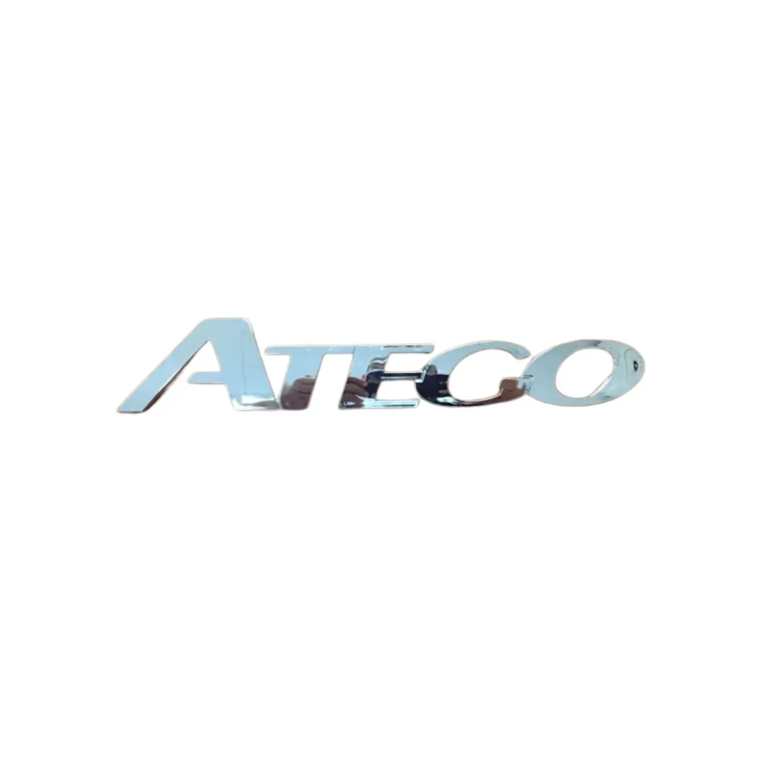 EMBLEMA «ATEGO» CROMADO