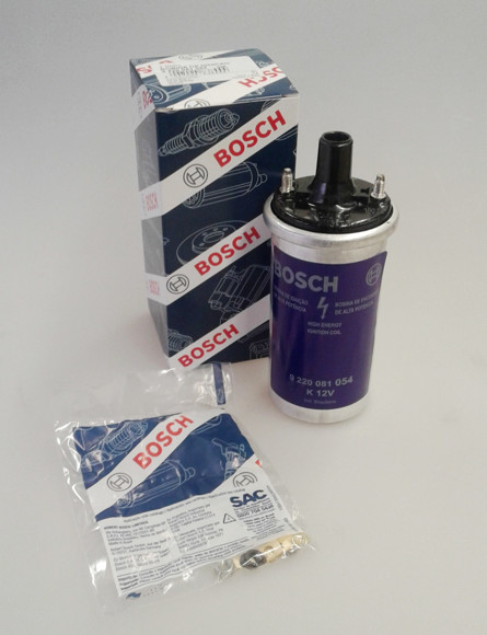 BOBINA DE ENCENDIDO BOSCH 12V AZUL 26.000V
