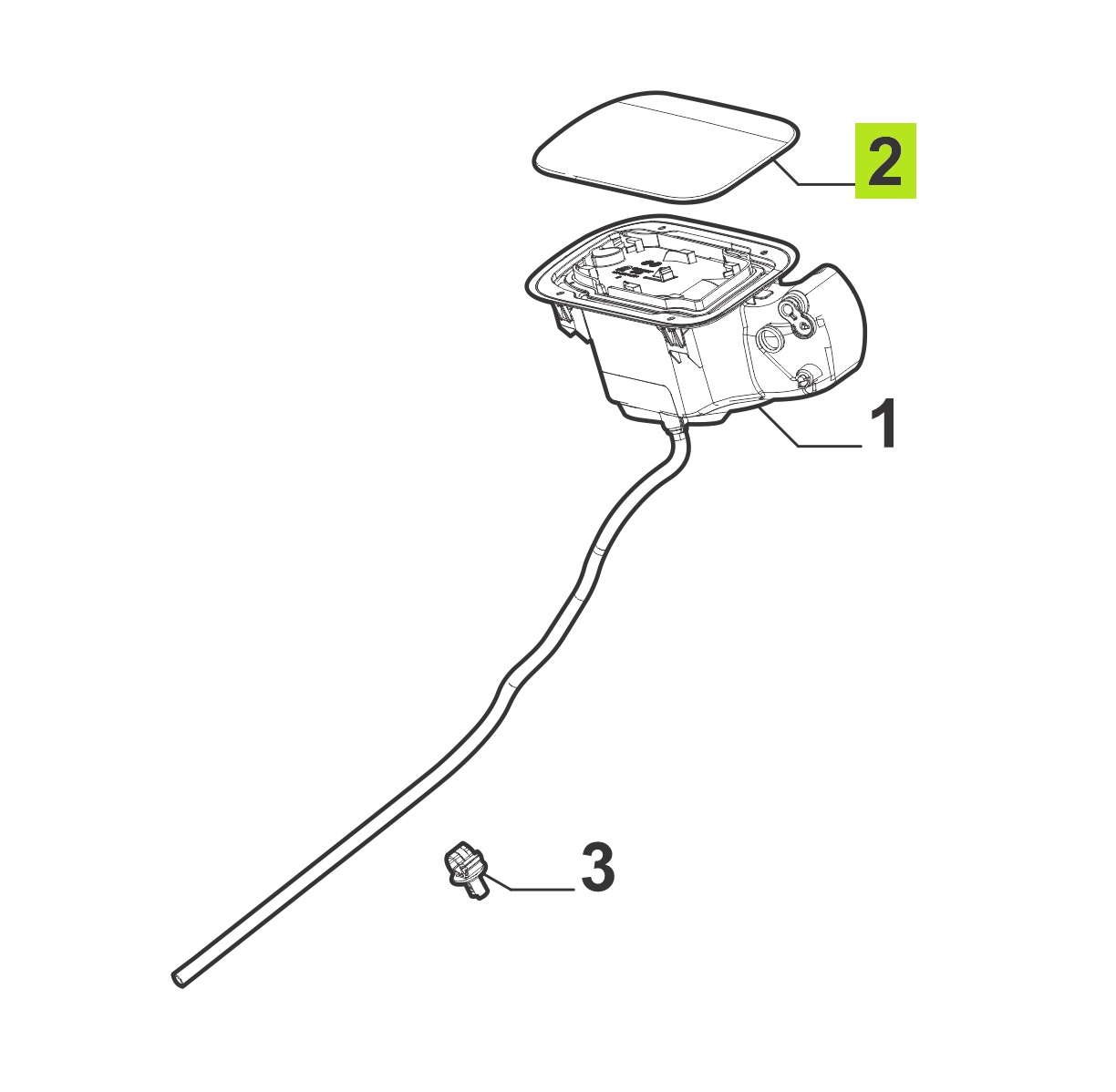TAPA COMBUSTIBLE -ORIGINAL