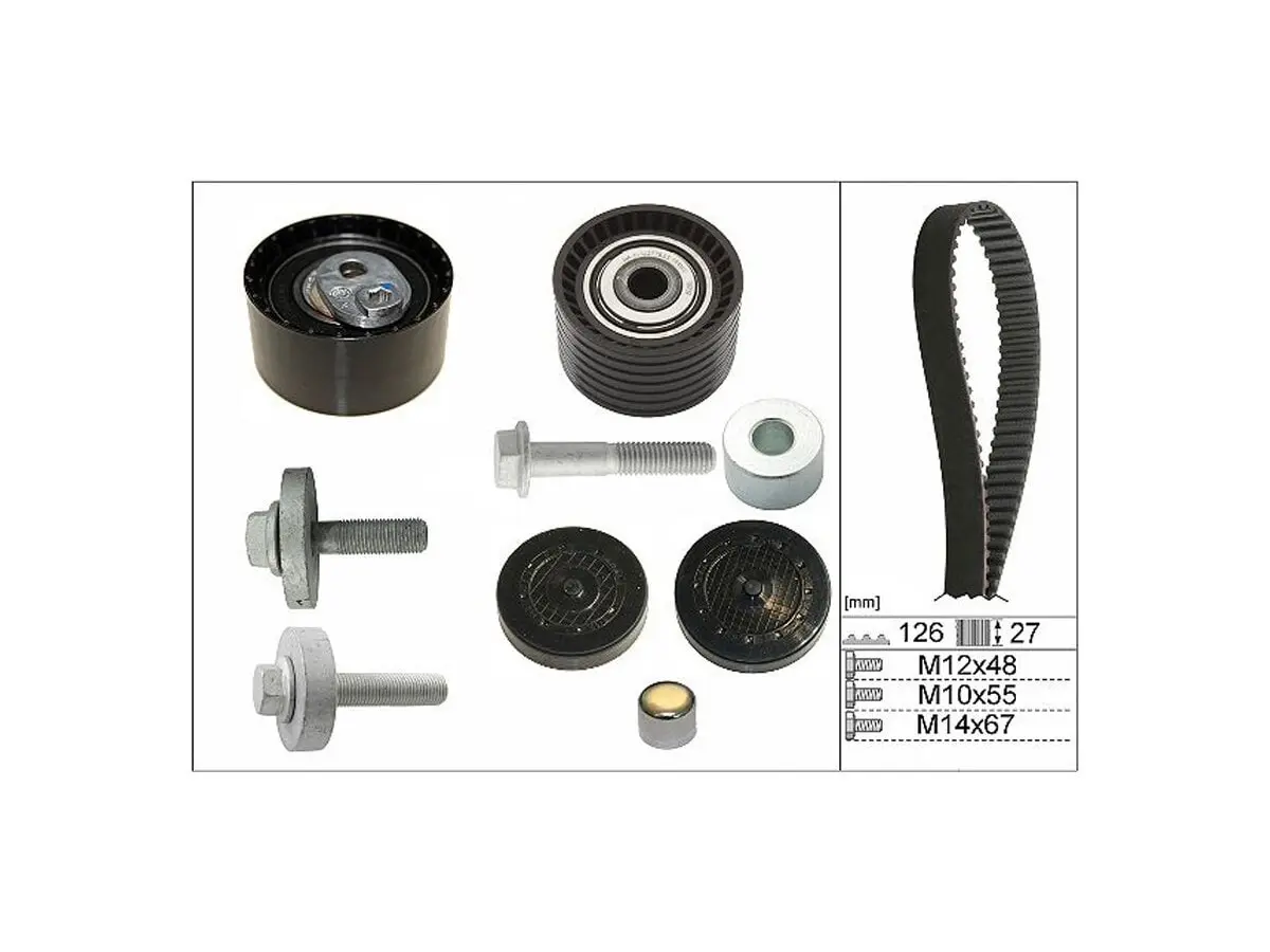 Kit Distribucion S/Bomba Agua Renault Sandero Duster Laguna Oroch Megane Captur 02-25