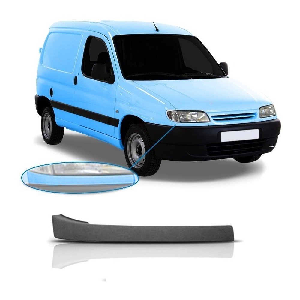 Peugeot Partner Citroen Berlingo Moldura Bigote Derecho