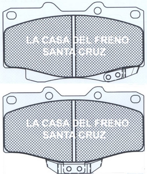 Pastillas de freno delanteras
