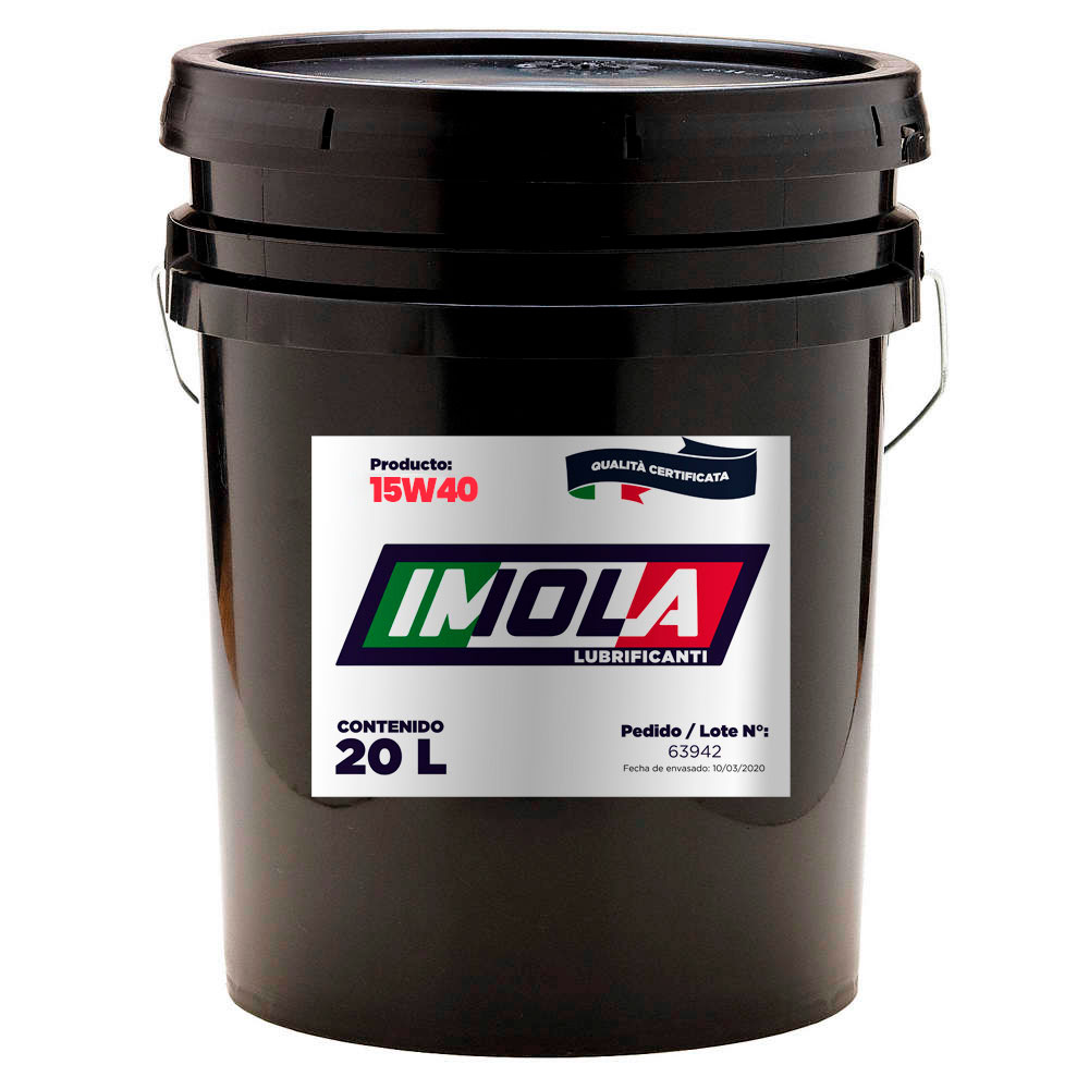 LUBRICANTE ACEITES - IMOLA CI-4 15W40 ENVASE 20 LTS. IMOLA