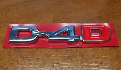 Emblema de puerta lateral D-4D