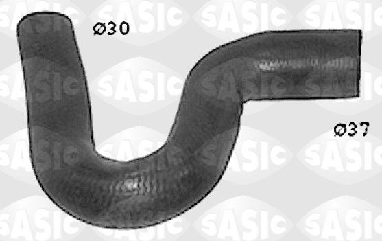 CAÑO SUPERIOR RADIADOR CITROEN PEUGEOT 306 ZX 1400 cc SIN AIRE ACONDICIONADO [SASIC]