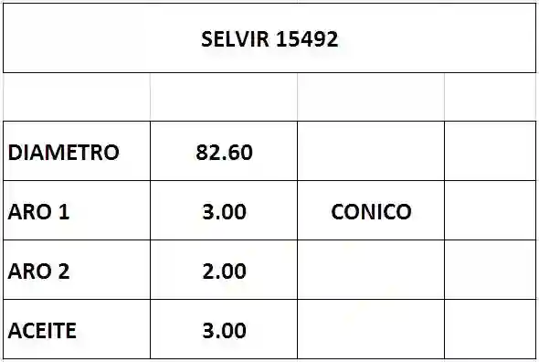 AROS 82.6mm FIAT PALIO-SIENA 1.7 TD STD CTI