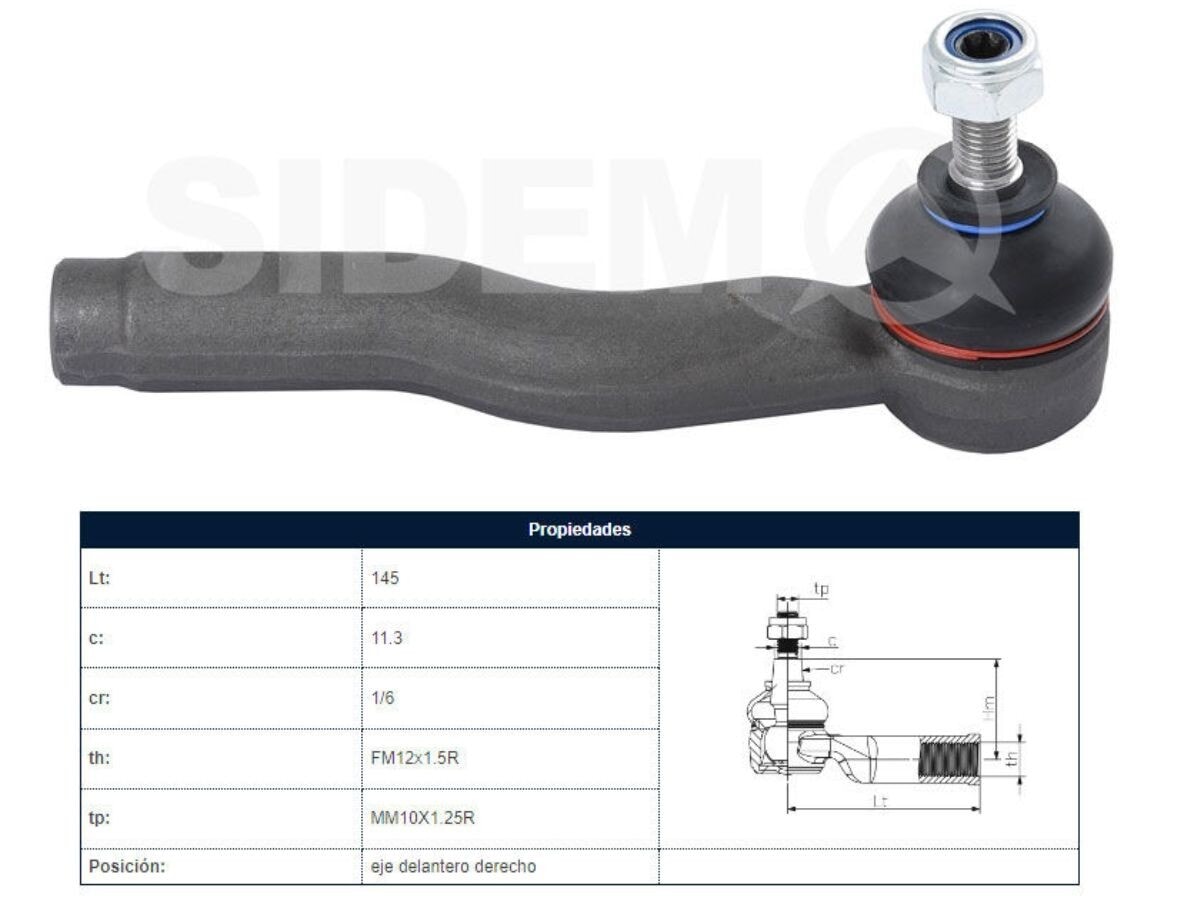 Puntero Ford Ka 08-11 Der