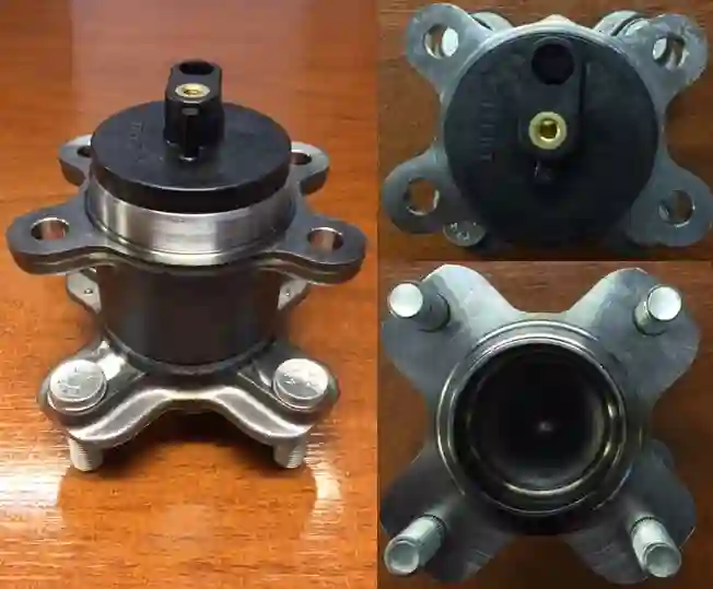 Maza de rueda trasera con rulemán