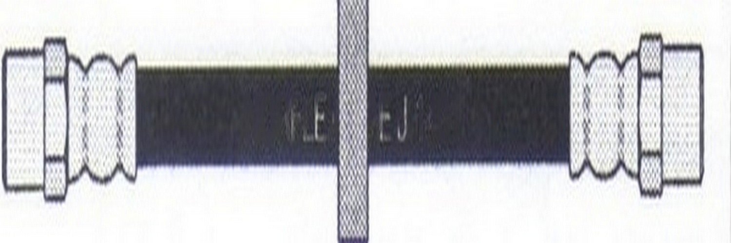 Manguera de freno flexible trasera