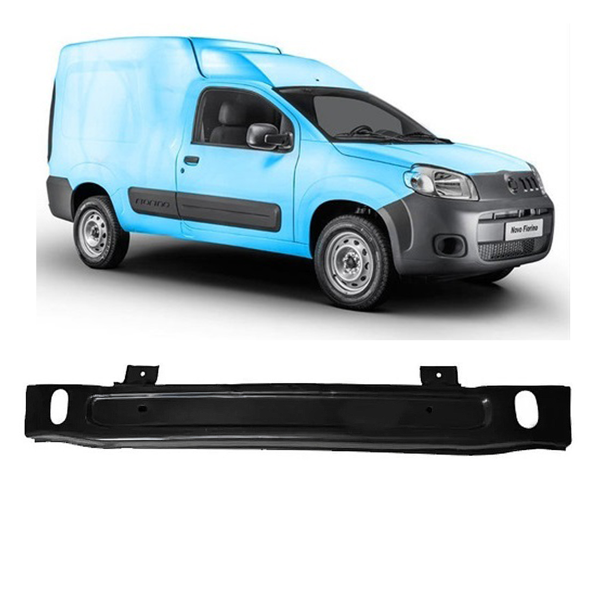 Alma de Paragolpe delantera Fiat Fiorino Evo 2014/