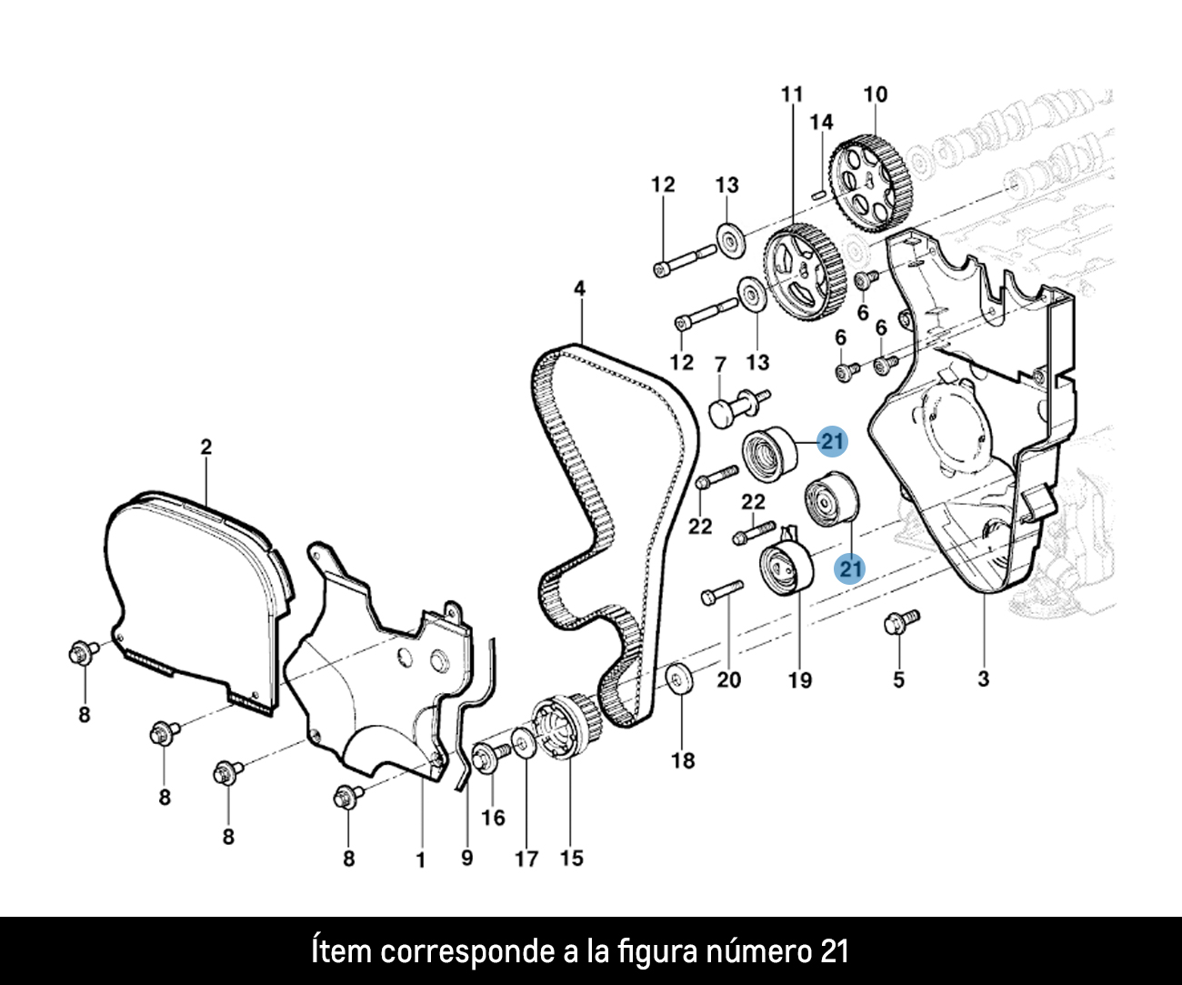 KIT DISTRIBUCION ZAFIRA 2.0 16V