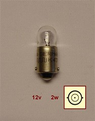 LAMPARA 12V 2W 1 POLO P/PAREJAS (TRIFA)
