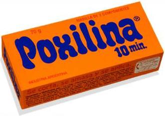 CEMENTO POXILINA 10 MIN. 38 ML