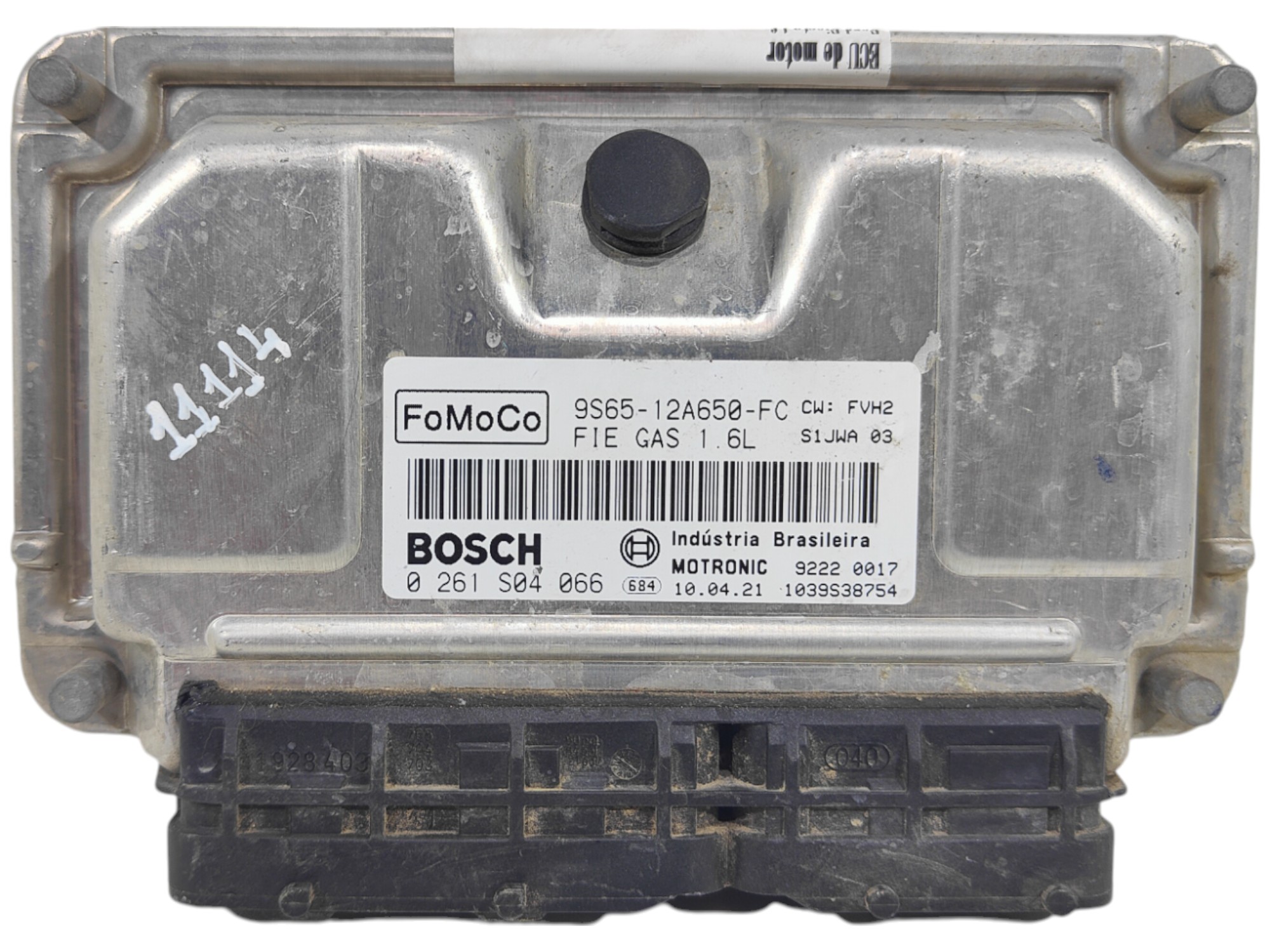 ECU de motor Ford Fiesta 2010, Ref: 11114-K3C5
