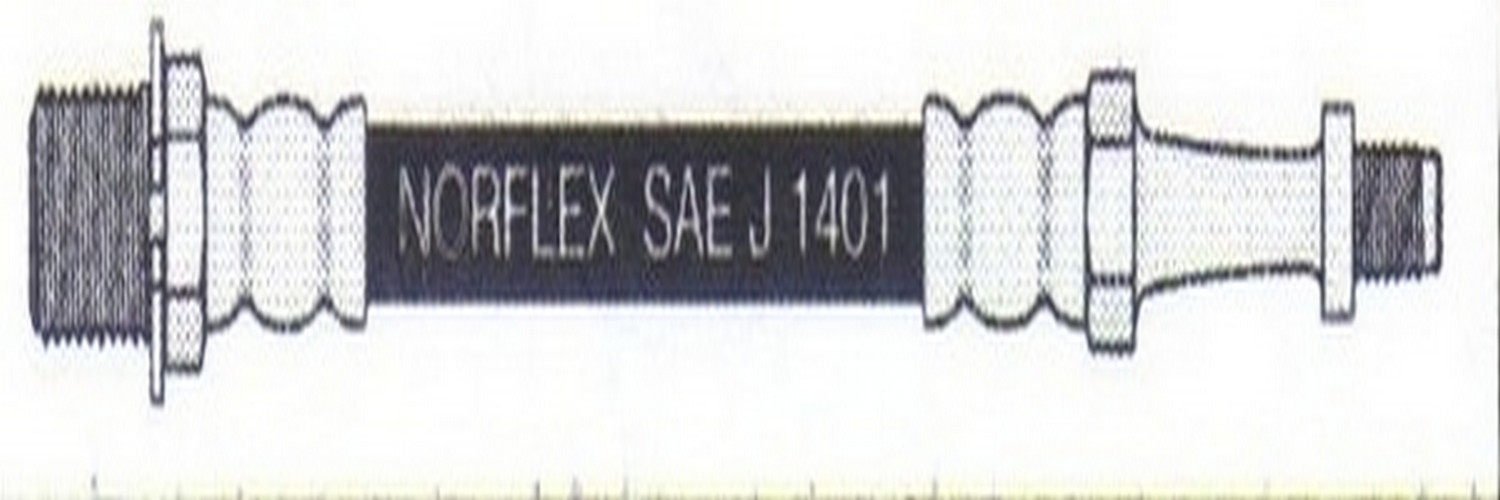 Flexible de freno delantero
