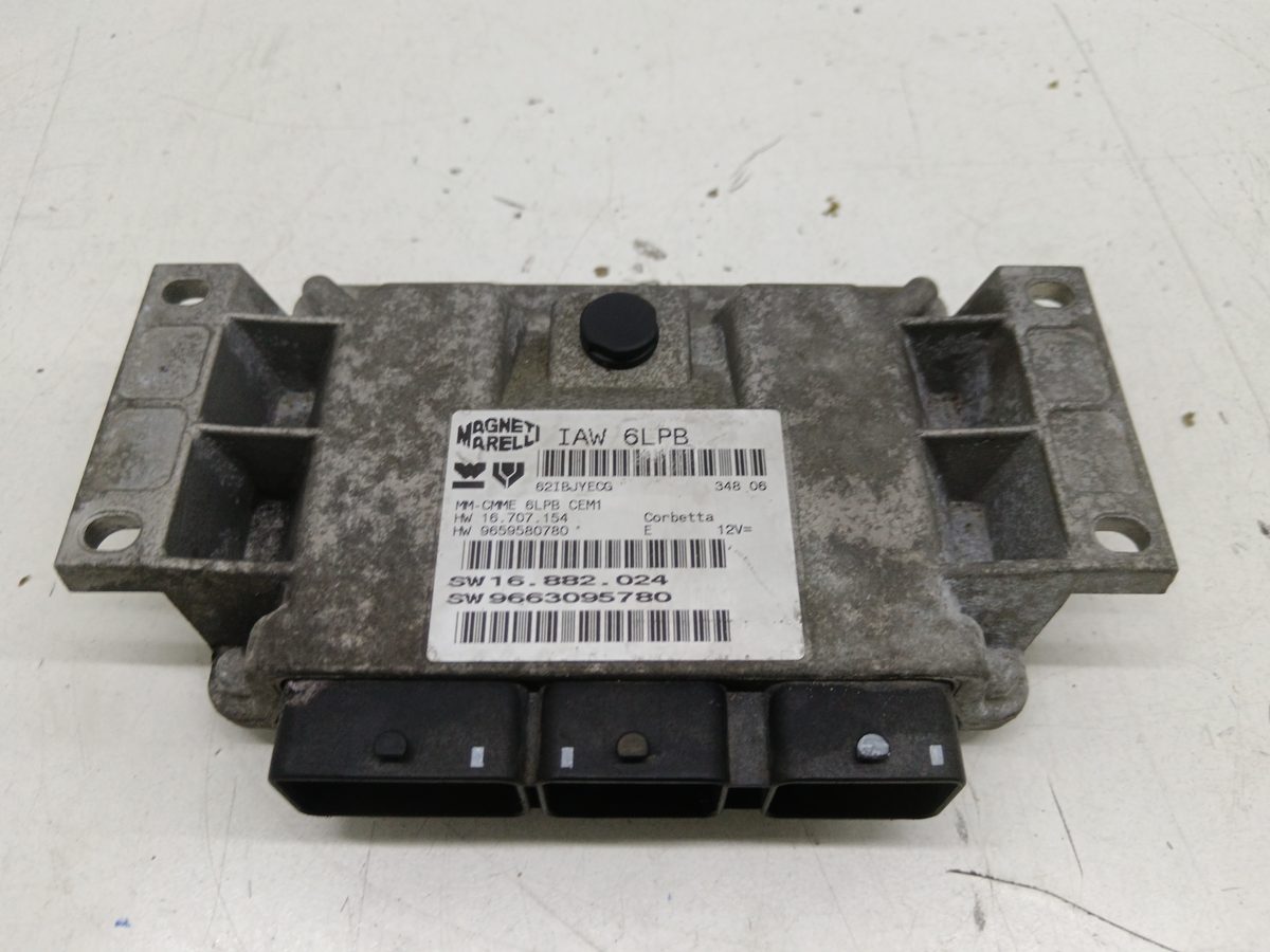 Centralita Motor Uce Peugeot 407 2004-2011 Sport 2.0L 103kW 9659580780