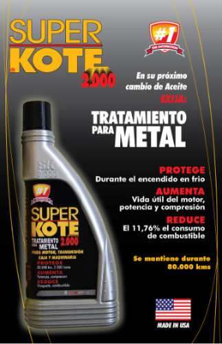 ADITIVO SUPER KOTE 2000 GRANDE (PARA 20 LITROS)