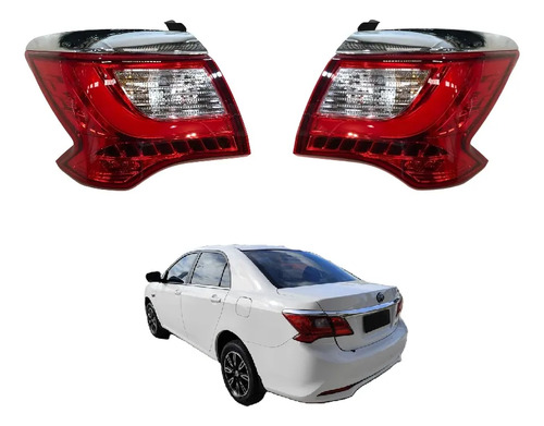 Kit Faroles Traseros Exteriores Byd F3 2017-2023