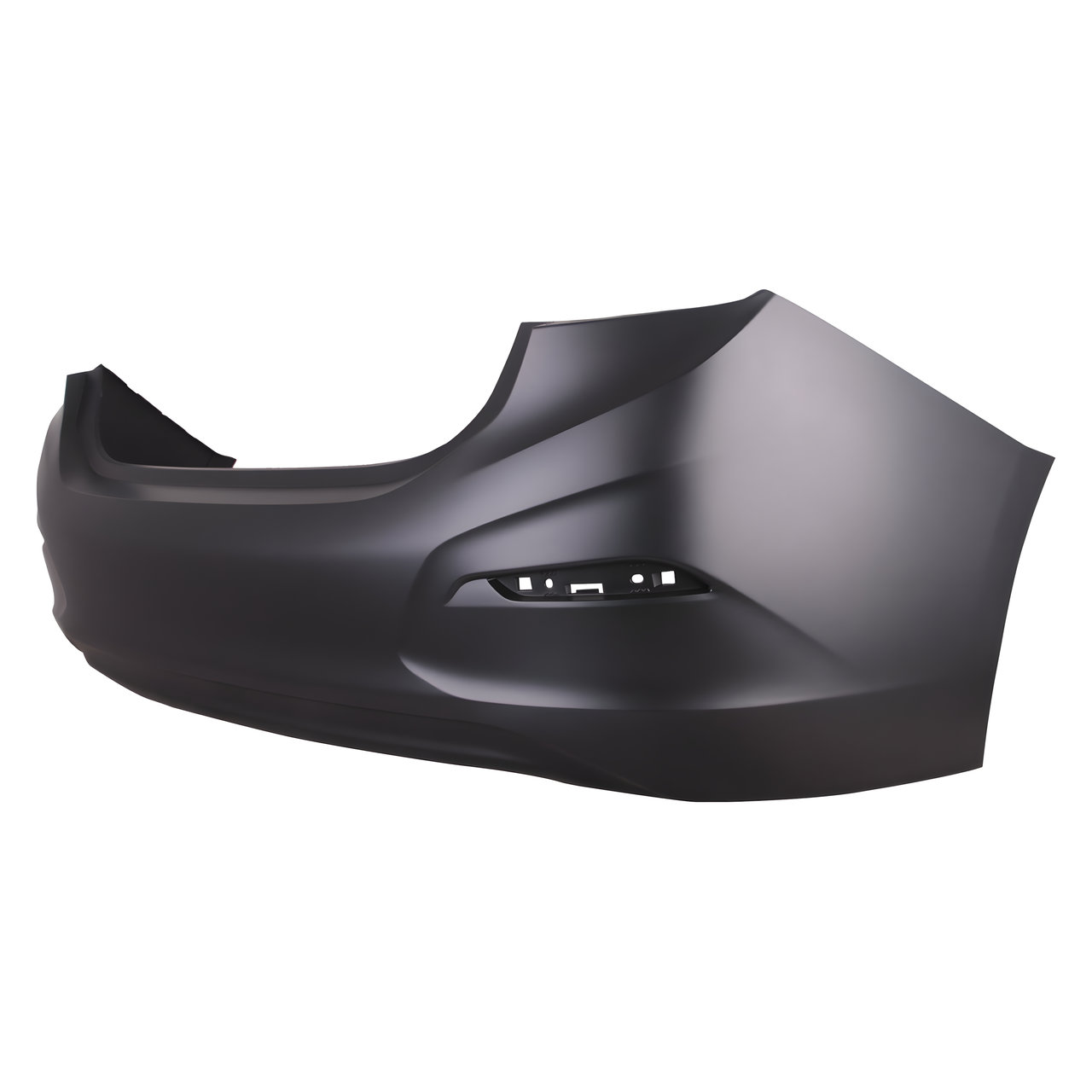 PARAGOLPE TRAS. NEGRO LISO