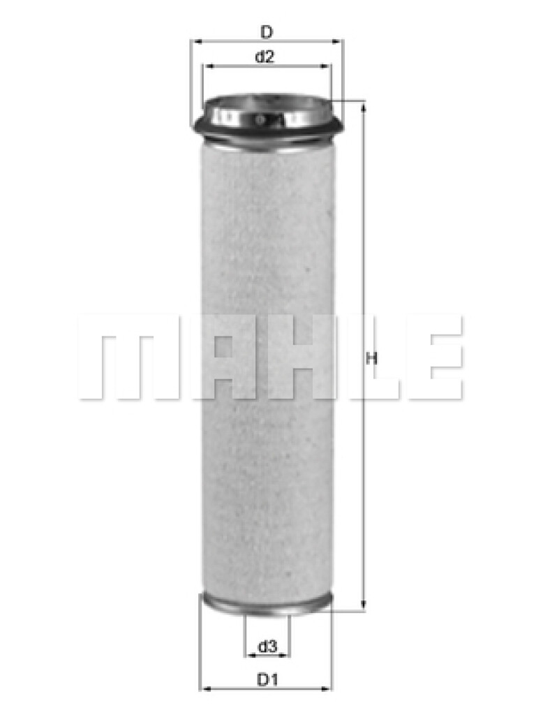 FILTRO AIRE - ELEMENTO INTERIOR CA.4202 = CA.4202SY MAHLE
