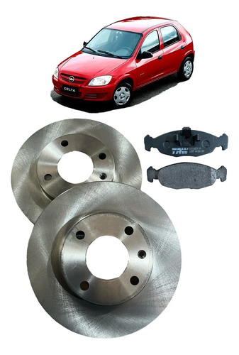 Discos Freno Y Pastillas Chevrolet Celta Agile Corsa Classic