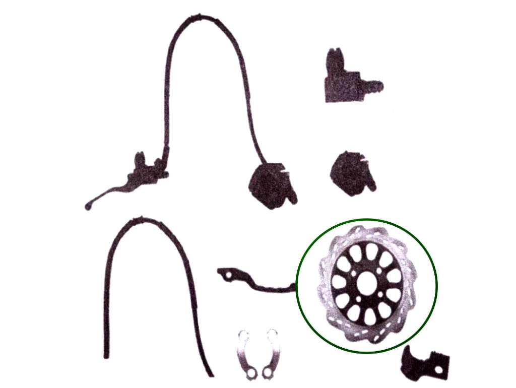 DISCO FRENO SK12519/13-SPORT-T/CUSTOM DELANTERO