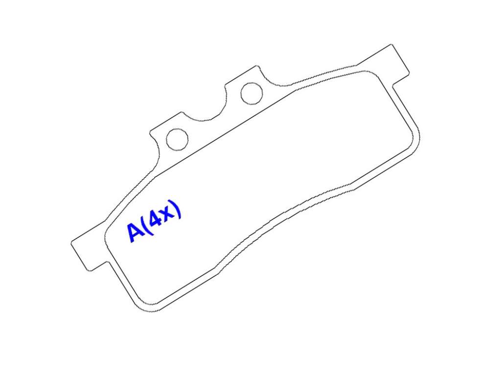 PASTILLA FRENO VW DELIVERY 6160 20/