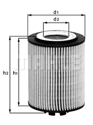 Filtro de Aceite para Mercedes-Benz Camión 1318, 1418, 1518