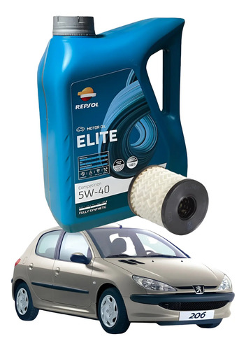 Aceite + Filtro Peugeot 206